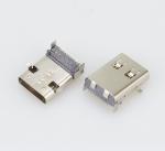 24P DIP+SMD L=12.0mm USB 3.1 type C connector female socket 