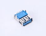 dip 90 A Female 9P USB 3.0 Connectors