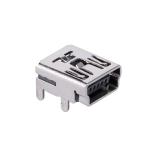 5P B type R/A SMD Mini USB connector socket